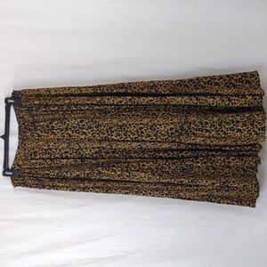 PAINTED PONY LEOPARD MAXI SKIRT ONE SIZE